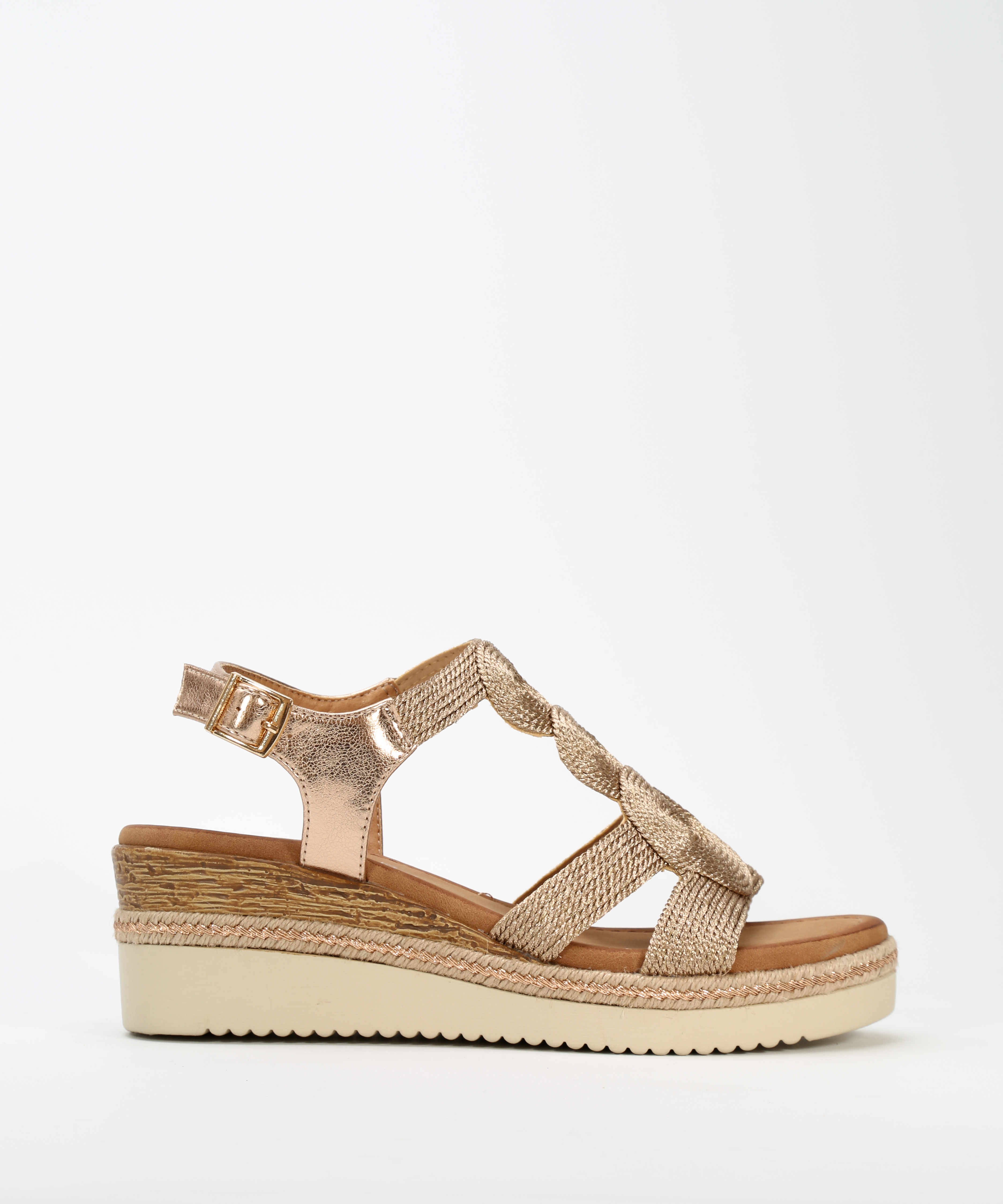 Sandalia plataforma sport image number null